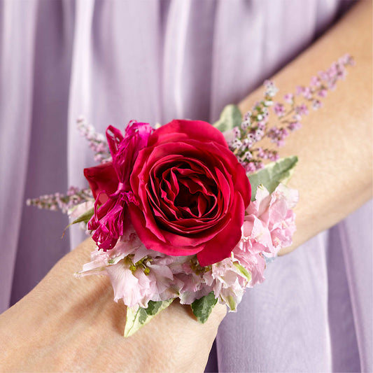 Rose Charm Corsage –  Diamond Flower Shop, Reading PA