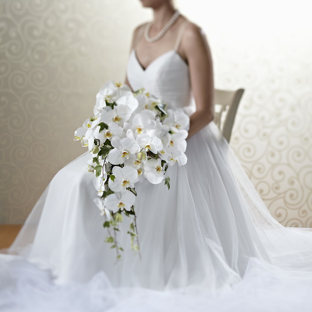 Classic White Bouquet –  Diamond Flower Shop, Reading PA