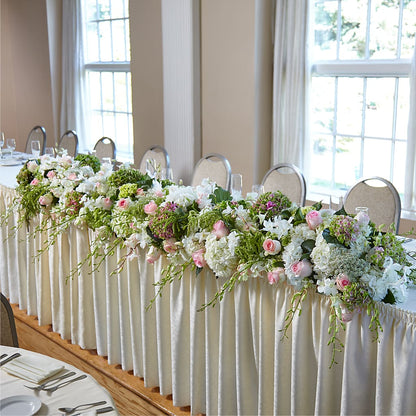 State of Joy Head Table Arrangement –  Diamond Flower Shop, Reading PA