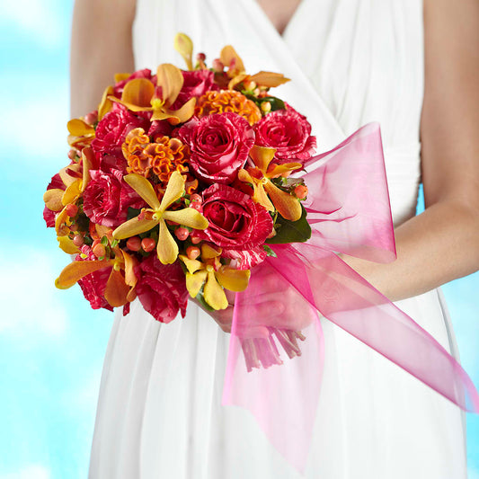 Brilliant Shades of Love Bouquet –  Diamond Flower Shop, Reading PA