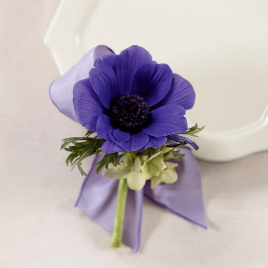 Purple Passion Boutonniere –  Diamond Flower Shop, Reading PA