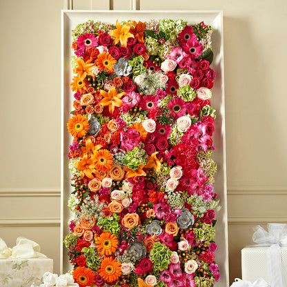 Fresh Picked Floral Wall –  Diamond Flower Shop, Reading PA