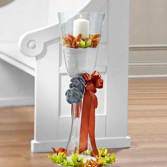 Matrimony Pew Decor –  Diamond Flower Shop, Reading PA
