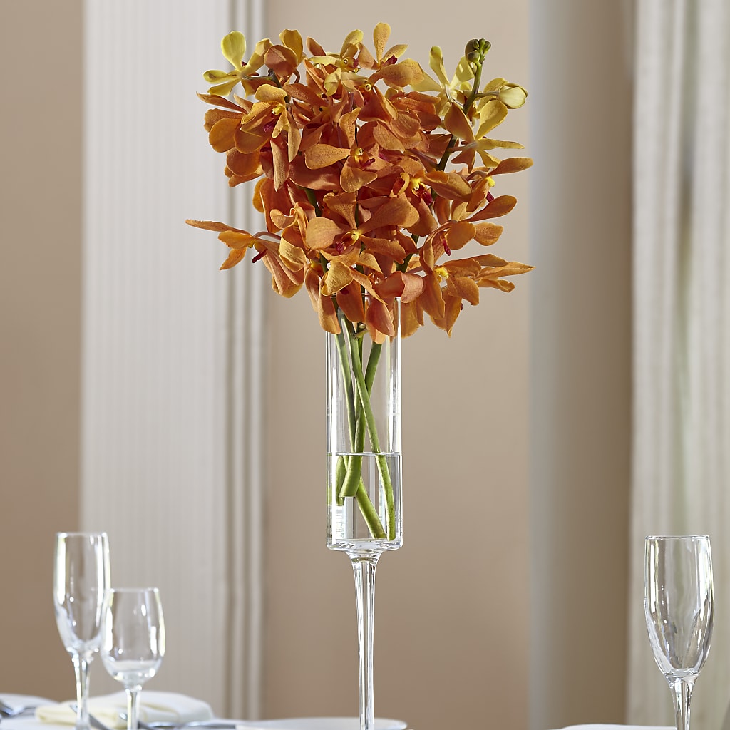 Orange Mokara Bouquet –  Diamond Flower Shop, Reading PA