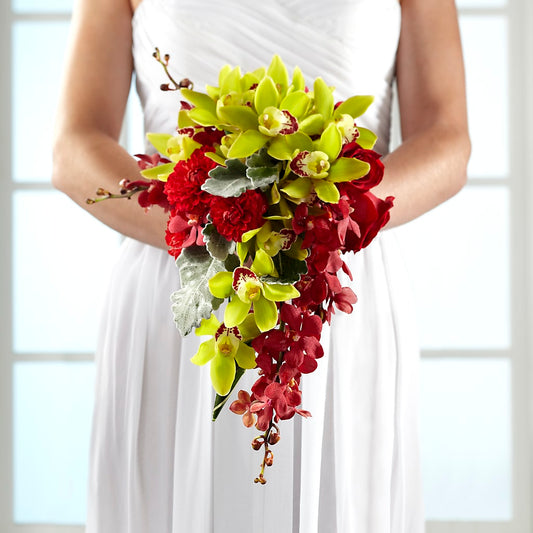 Elegant Orchid Bouquet –  Diamond Flower Shop, Reading PA