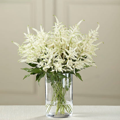 White Astilbe Bouquet –  Diamond Flower Shop, Reading PA