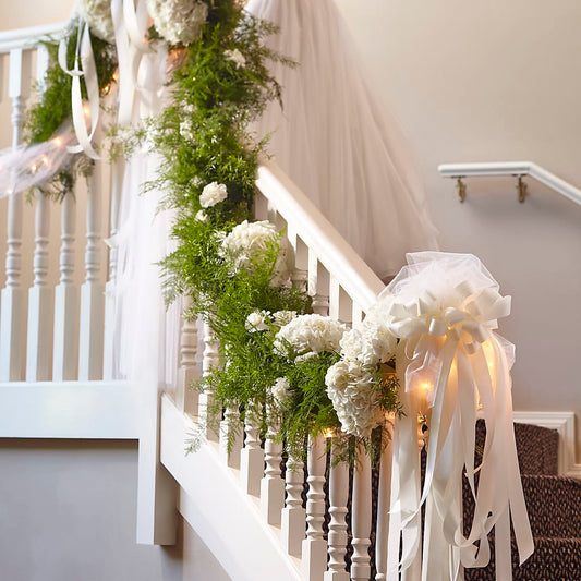 Champagne Dreams Garland –  Diamond Flower Shop, Reading PA